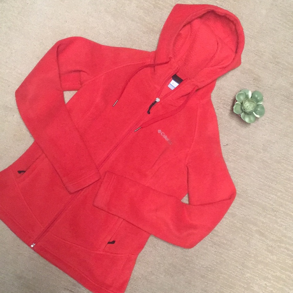 Columbia zip up hoodie